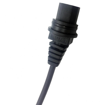 Conector C13 IP55 Plugue à prova d&#39;água IEC cabo de alimentação